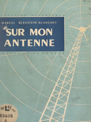 cover image of Sur mon antenne